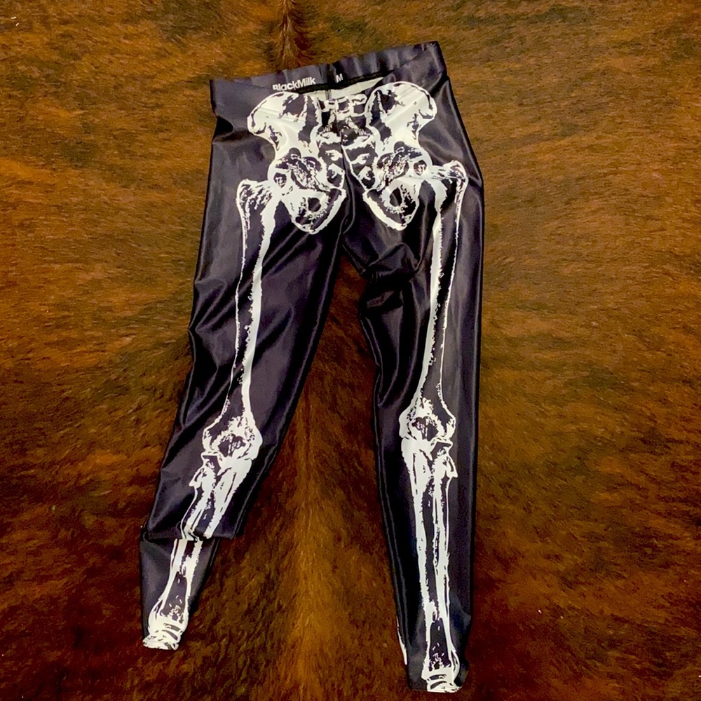 Iconic Blackmilk Skeleton Leggings